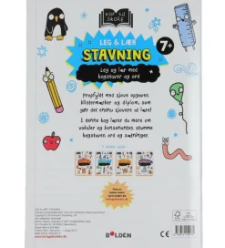 Forlaget Bolden Aktivitetsbog - Leg og Lær: Stavning - Dansk