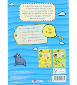 Forlaget Bolden Aktivitetsbog - Min Sjove Ferie Opgavebog