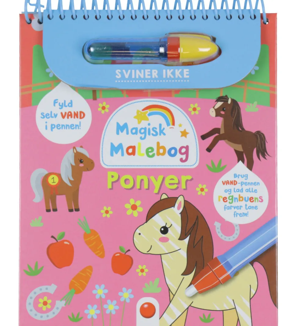 Forlaget Bolden Magisk Malebog - Ponyer