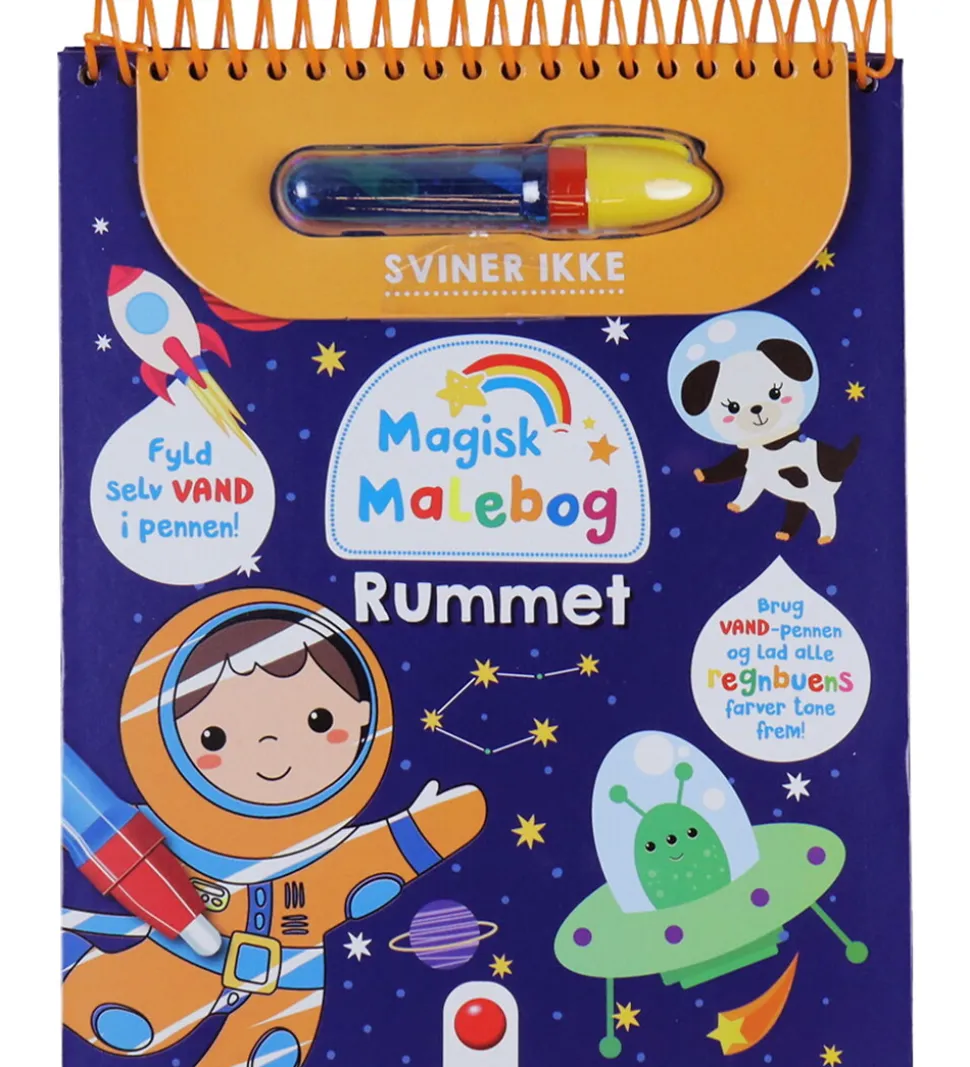 Forlaget Bolden Malebog - Rummet - Mal Med Vand