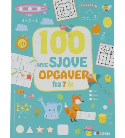 Forlaget Bolden Opgavebog - 100 Nye Sjove Opgaver - Fra 7 År