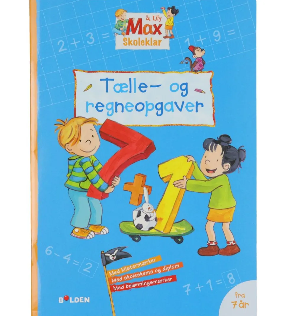 Forlaget Bolden Opgavebog - Max & Lily Skoleklar - Dansk