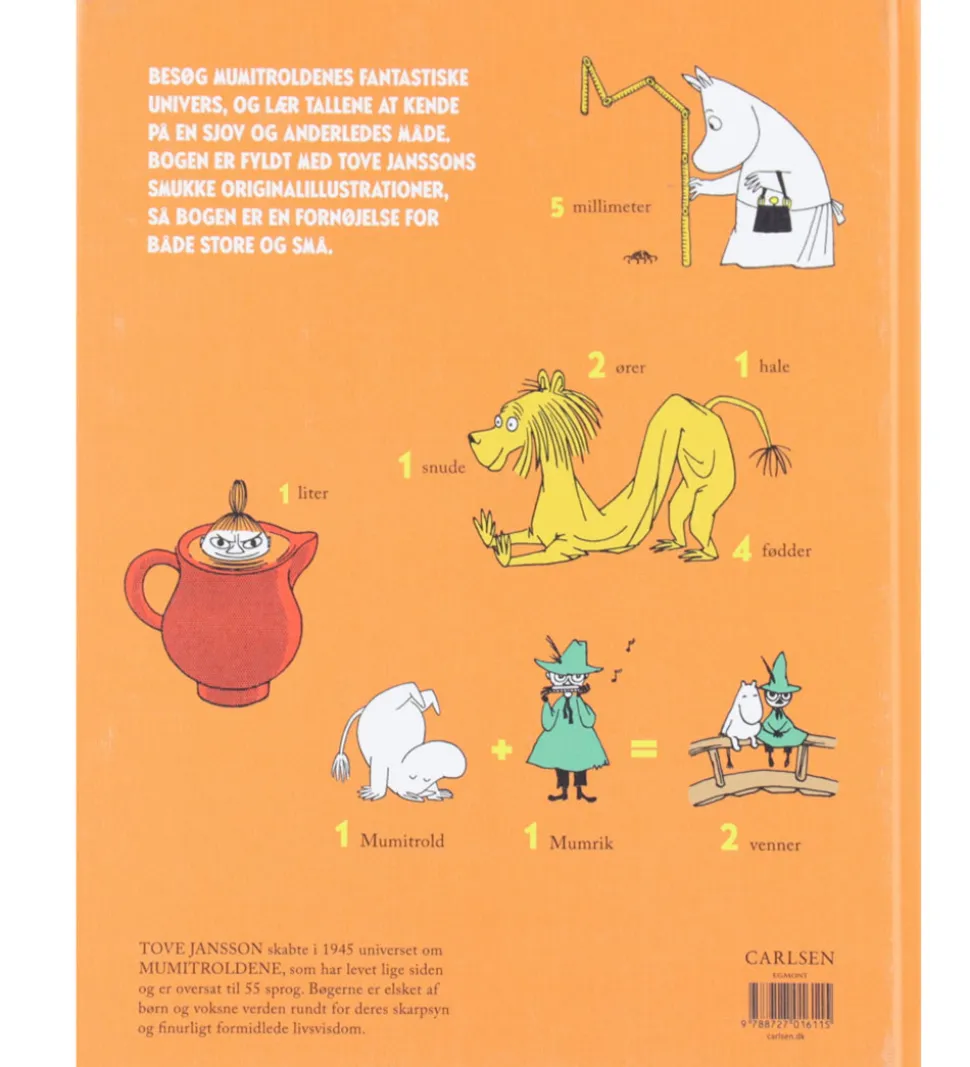 Forlaget Carlsen Bog - Lær Tal Med Mumitroldene - DA