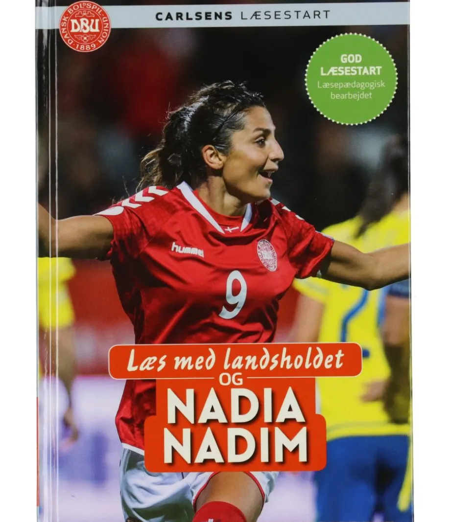 Forlaget Carlsen Bog - Læs Med Landsholdet og Nadia Nadim