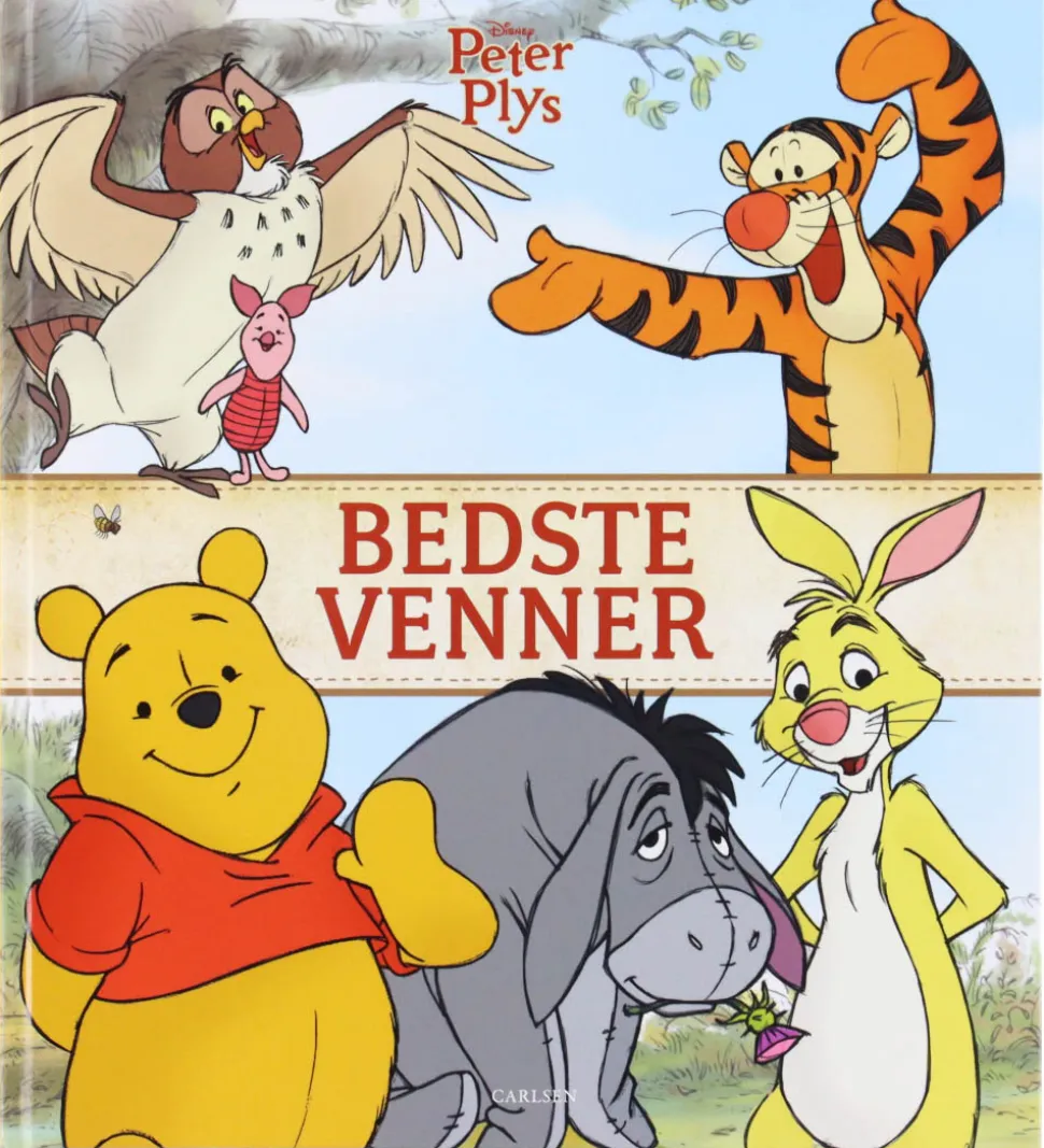 Forlaget Carlsen Bog - Peter Plys - Bedste Venner