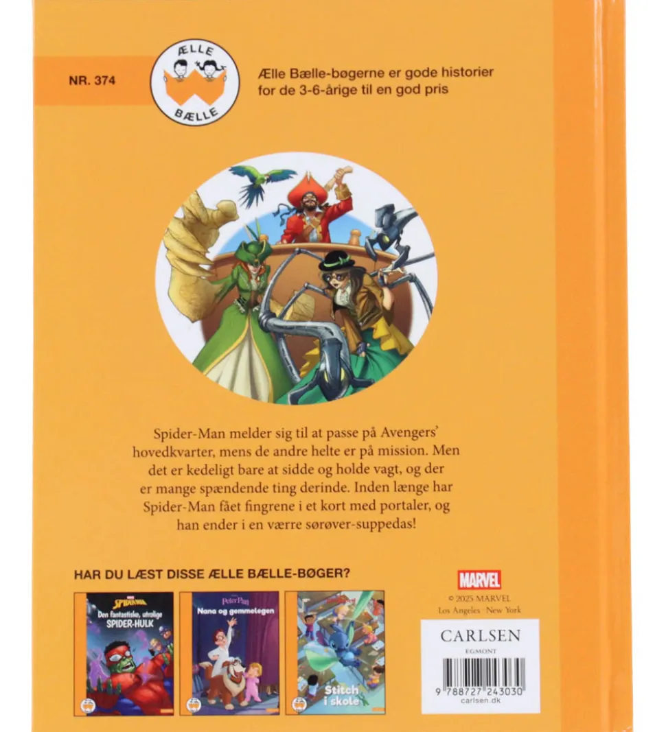 Forlaget Carlsen Bog - Spider-Man - Sørøver-Spidey