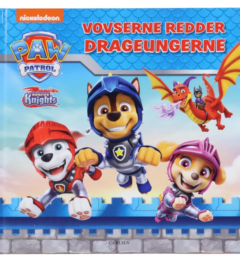 Forlaget Carlsen Bog - Vovserne Redder Drageungerne - Paw Patrol