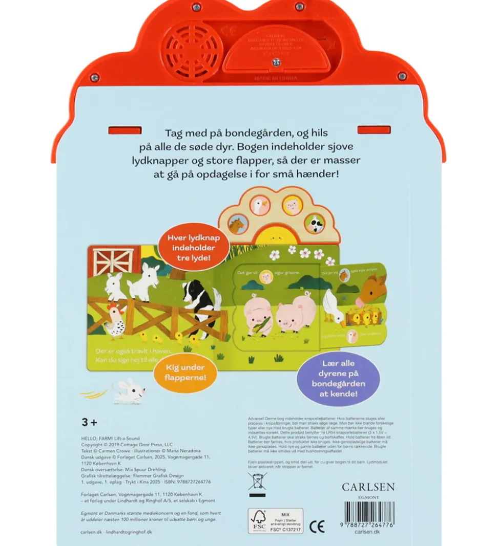 Forlaget Carlsen Bog m. Lyd - Bondegård med Lyd