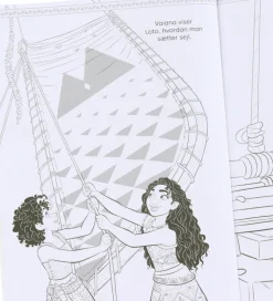 Forlaget Carlsen Malebog - Vaiana 2