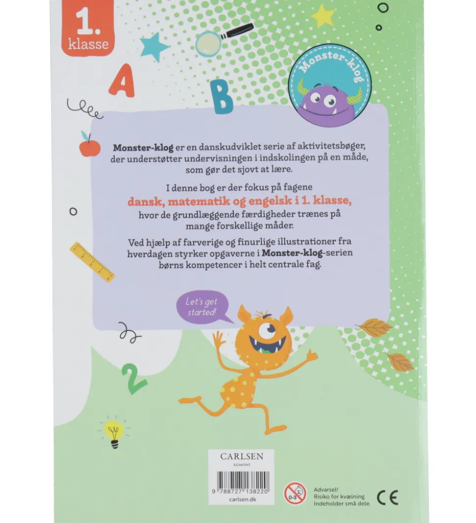 Forlaget Carlsen Opgavebog - Alt det du lærer i Dansk, Matematik