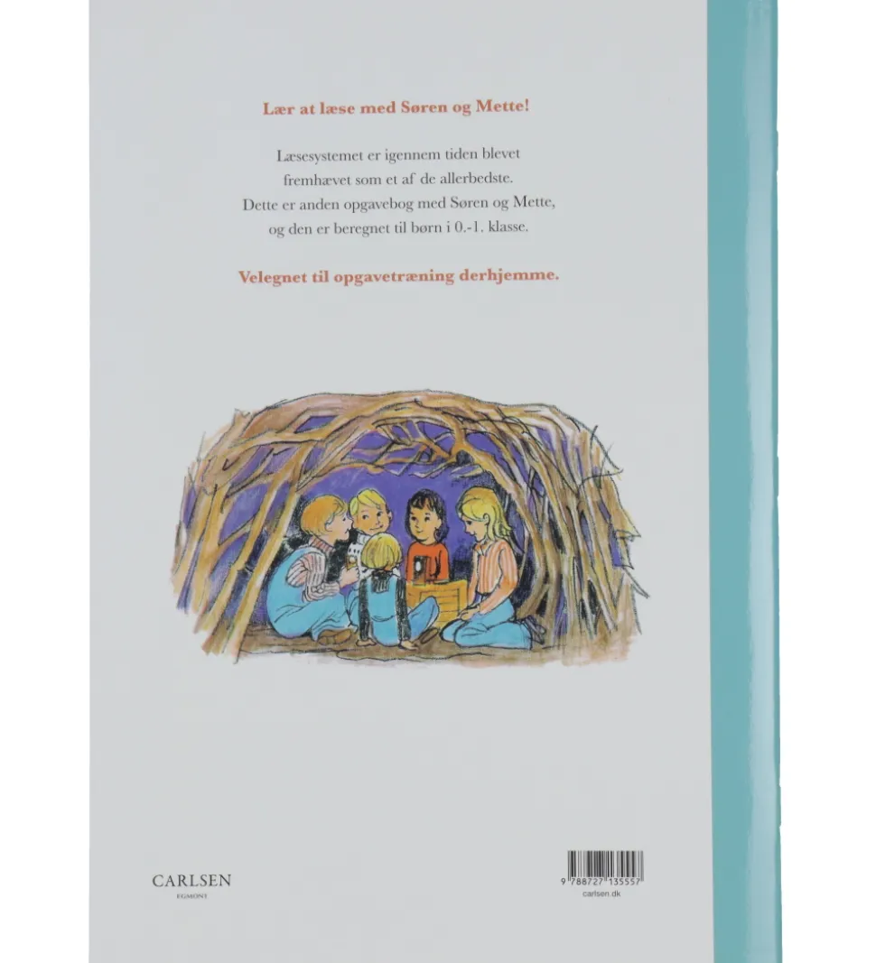 Forlaget Carlsen Opgavebog - Søren og Mette Vi Læser og Tegner -