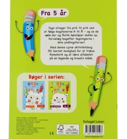 Forlaget Tukan Aktivitetsbog - Prik Til Prik - A-Å - DA