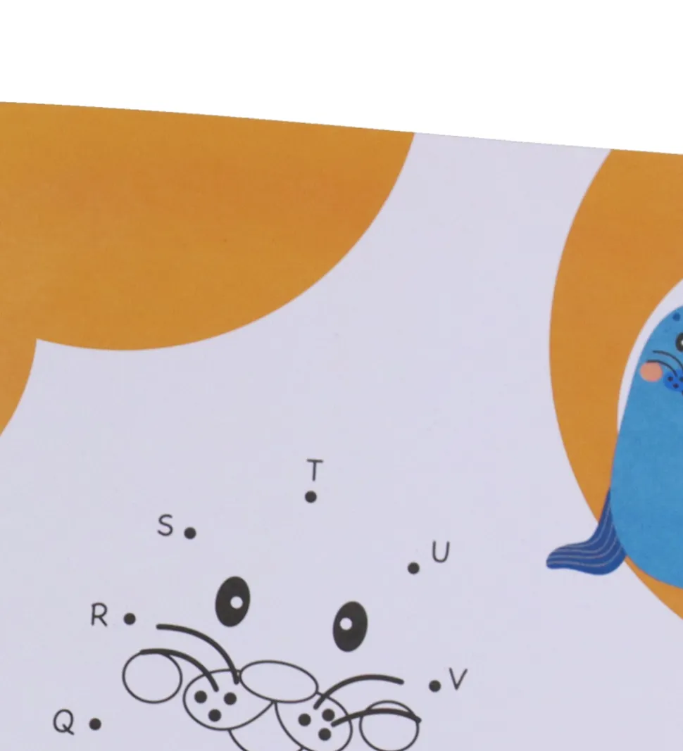 Forlaget Tukan Aktivitetsbog - Prik Til Prik - A-Å - DA