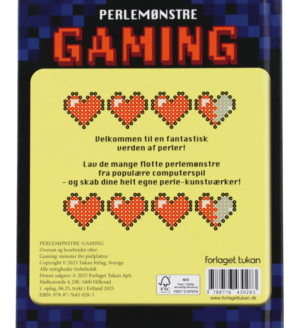 Forlaget Tukan Bog - Perlemønstre - Gaming - DA