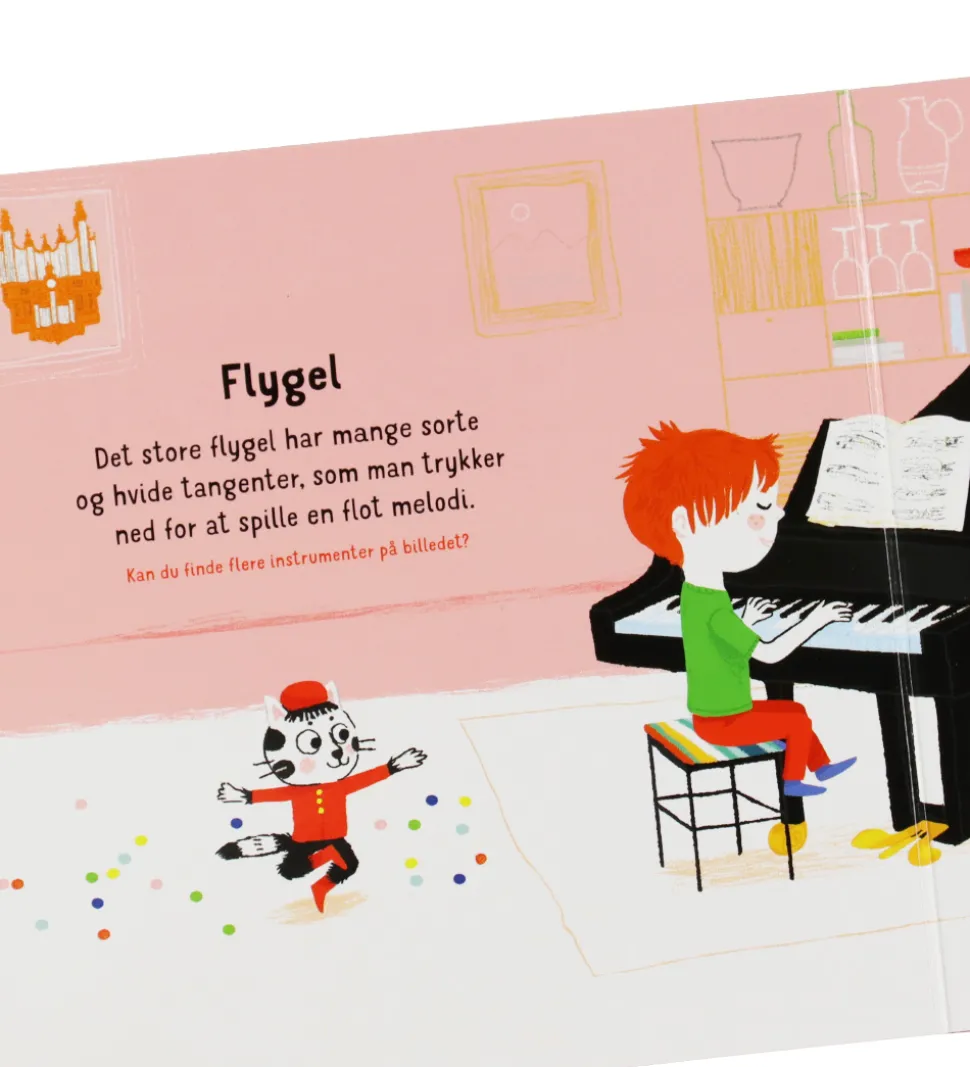 Forlaget Tukan Bog m. Lyd - Min Lille Musikbog - Musikinstrument