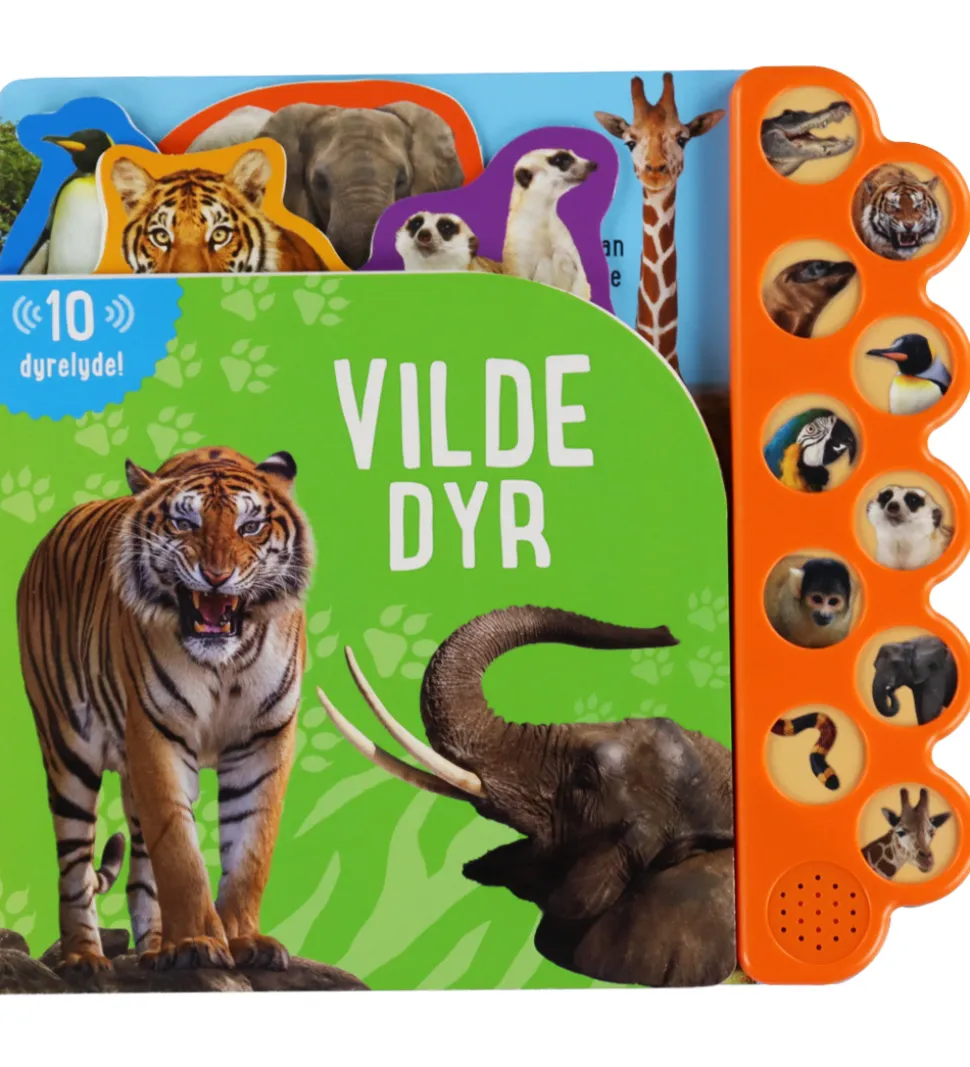 Forlaget Tukan Bog m. Lyd - Vilde Dyr - DA