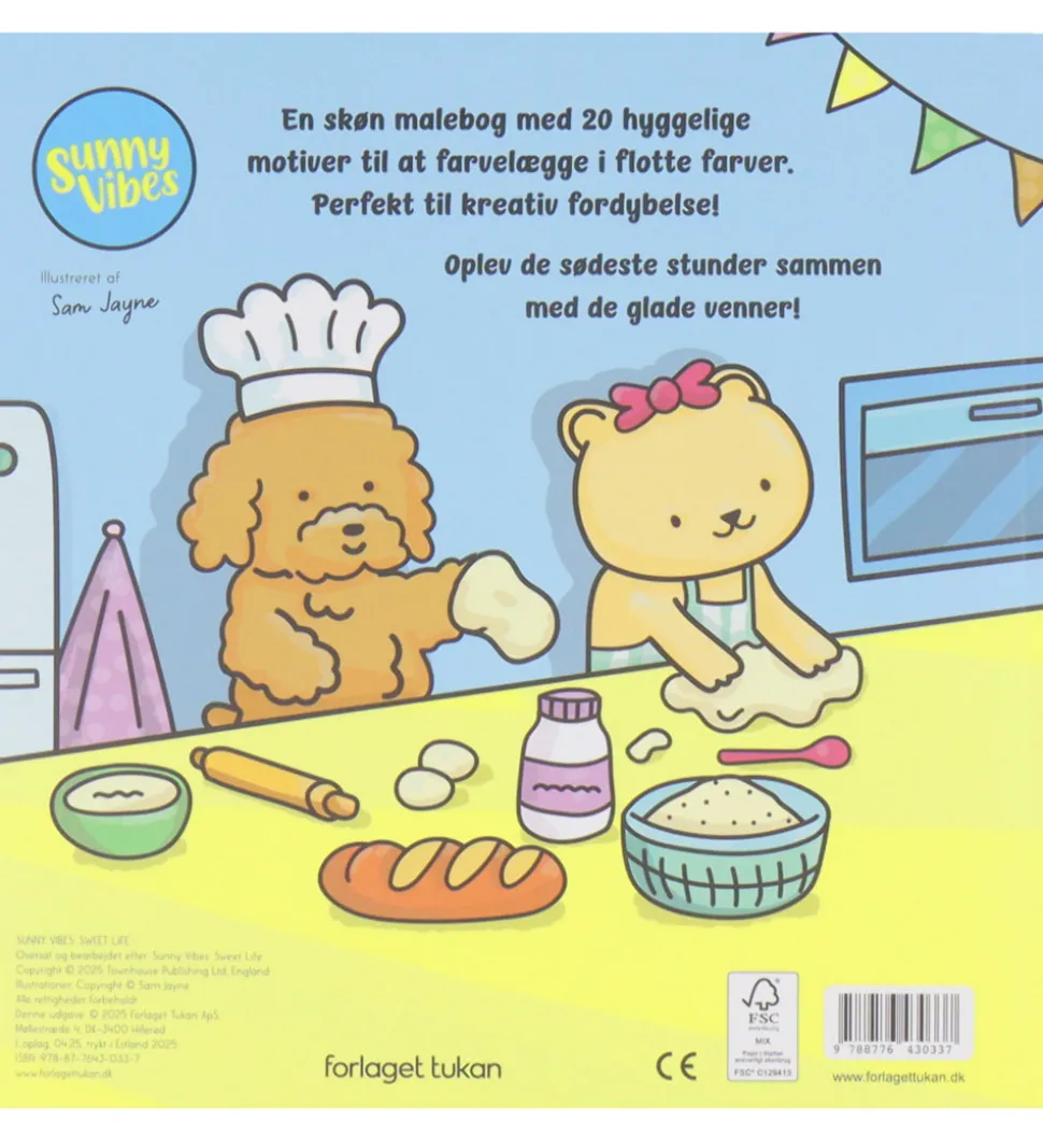 Forlaget Tukan Malebog - Cozy Time - Sunny Vibes: Sweet Life