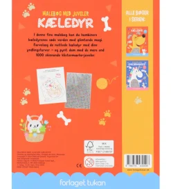 Forlaget Tukan Malebog m. Juveler - Kæledyr - DA