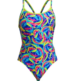 Funkita Badedragt - Diamond Back - UV50+ - Choppy Waters