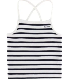 GANT Top - Rib - Evening Blue