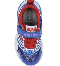 Geox Blinkesko - J Ciberdron - Marvel Spider-Man - Royal/Red