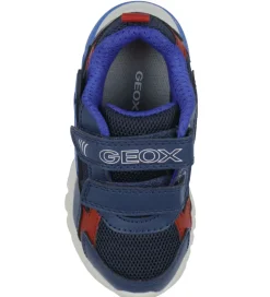 Geox Blinkesko - J Ciberdron - Navy/Rød
