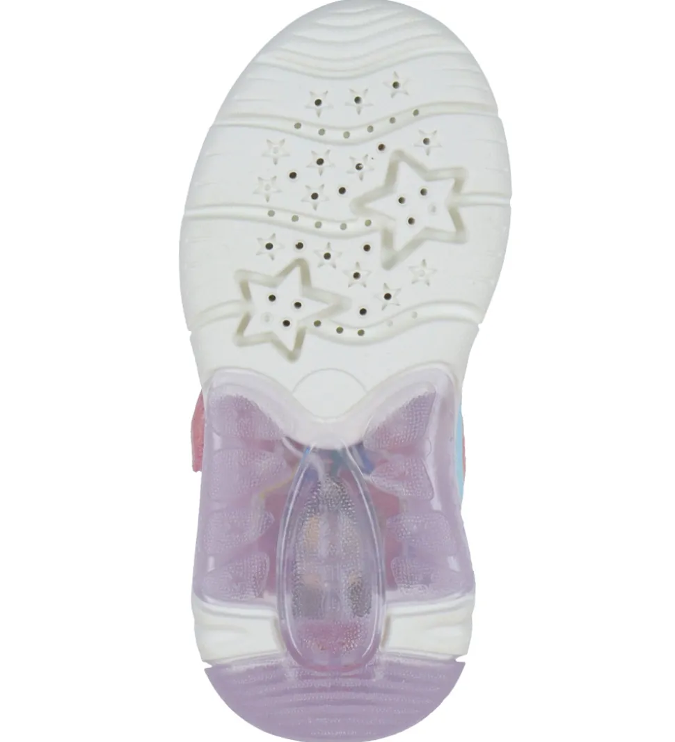 Geox Blinkesko - J Fadinlight - Disney Frozen - Pink/Lilac