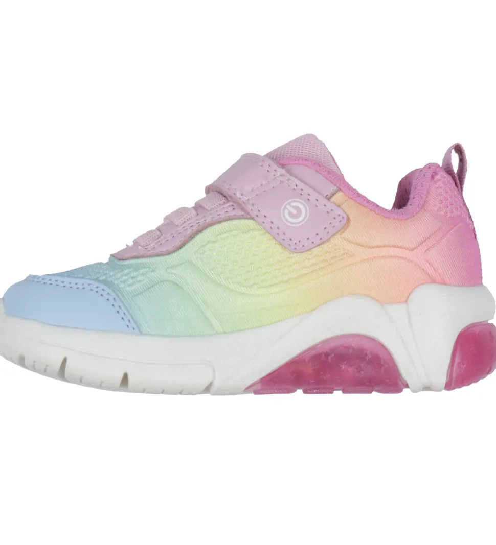 Geox Blinkesko - J Fadinlight - Pink/Multicolour