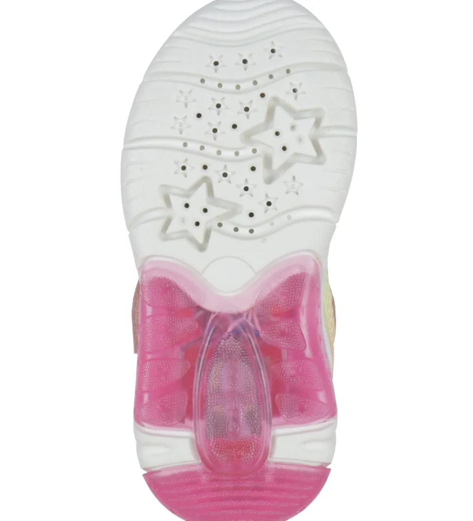 Geox Blinkesko - J Fadinlight - Pink/Multicolour