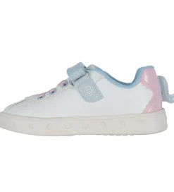 Geox Blinkesko - J Skylin - Hvid/Pink
