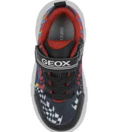 Geox Blinkesko - J Wroom - Sort/Rød