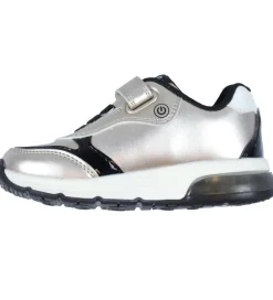 Geox Blinkesko - Spaceclub - Disney - Platinum/Sort