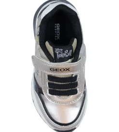 Geox Blinkesko - Spaceclub - Disney - Platinum/Sort