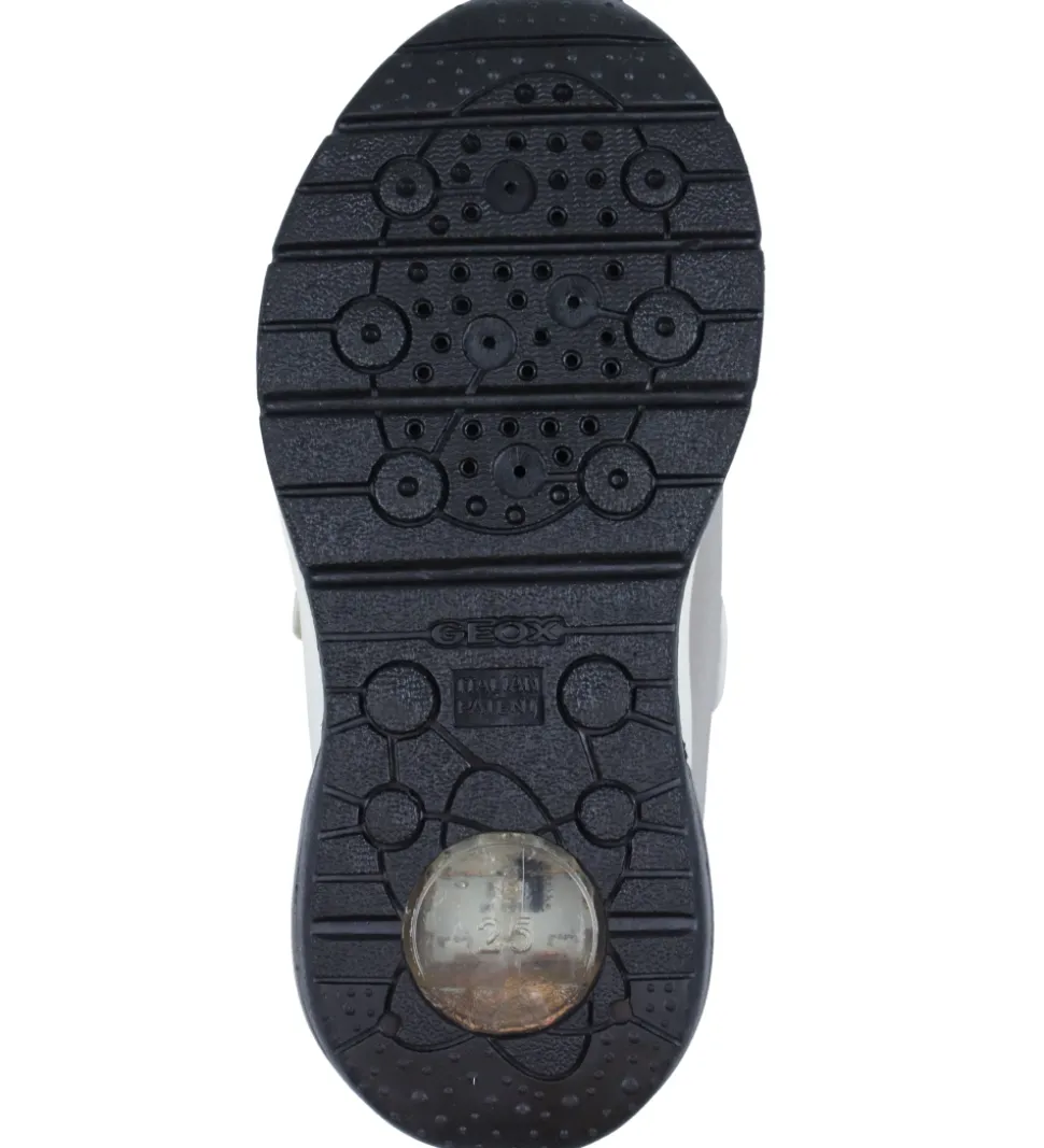 Geox Blinkesko - Spaceclub - Disney - Platinum/Sort