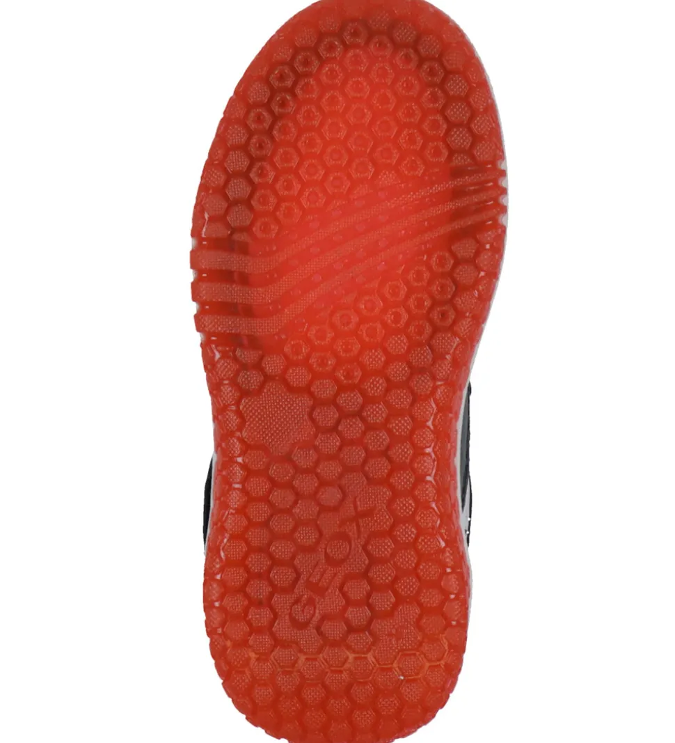 Geox Støvler m. Lys - Buzzerlight - Hvid/Rød