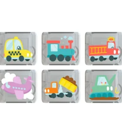 Glo Pals Sansekuber m. Lys - 6 Stk. - Awesome Autos