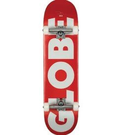 Globe Skateboard - 8,25'' - G0 Fubar Complete - Hvid/Rød