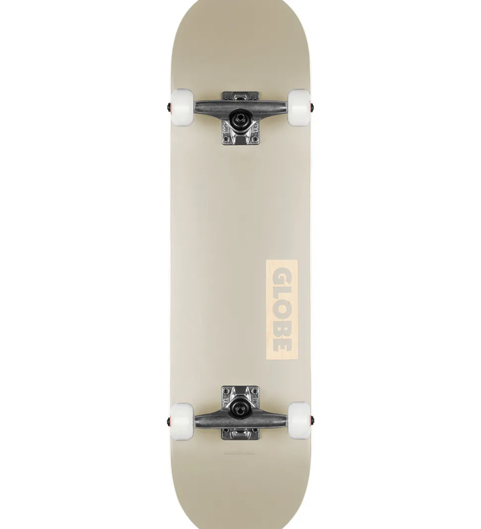 Globe Skateboard - 8'' - Goodstock - Off White