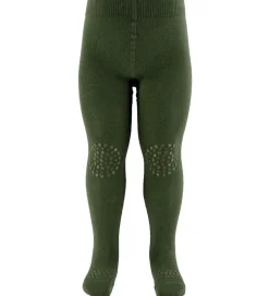 GoBabyGo Kravlestrømpebukser - Noos - Uld - Olivine