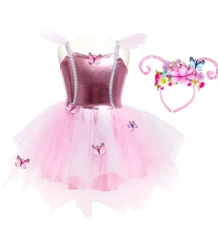 Great Pretenders Udklædning - Kjole m. Hårbøjle - Woodland Butte