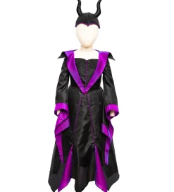 Great Pretenders Udklædning - Skurk Prinsessekjole m. Hat - Sort