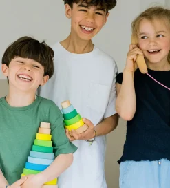 Grimms Stabletårn - Træ - Lille - Neongrøn