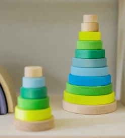 Grimms Stabletårn - Træ - Stor - Neongrøn