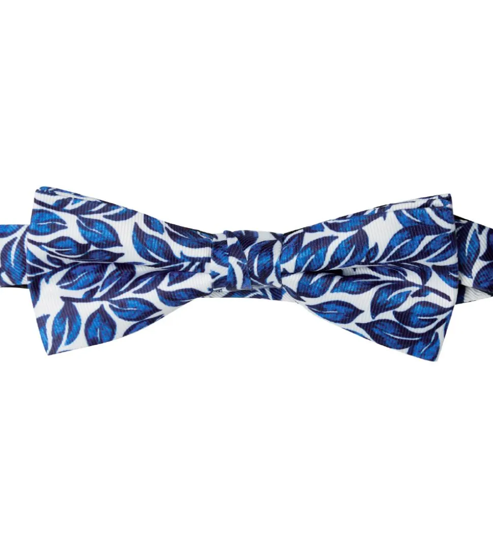 Grunt Butterfly m. Lommetrøklæde - Our Leaf - Blue Flower