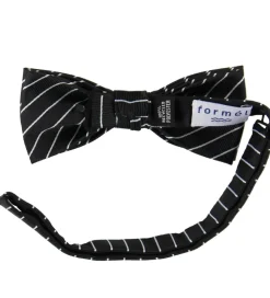 Grunt Butterfly m. Lommetørklæde - Sort/Hvid