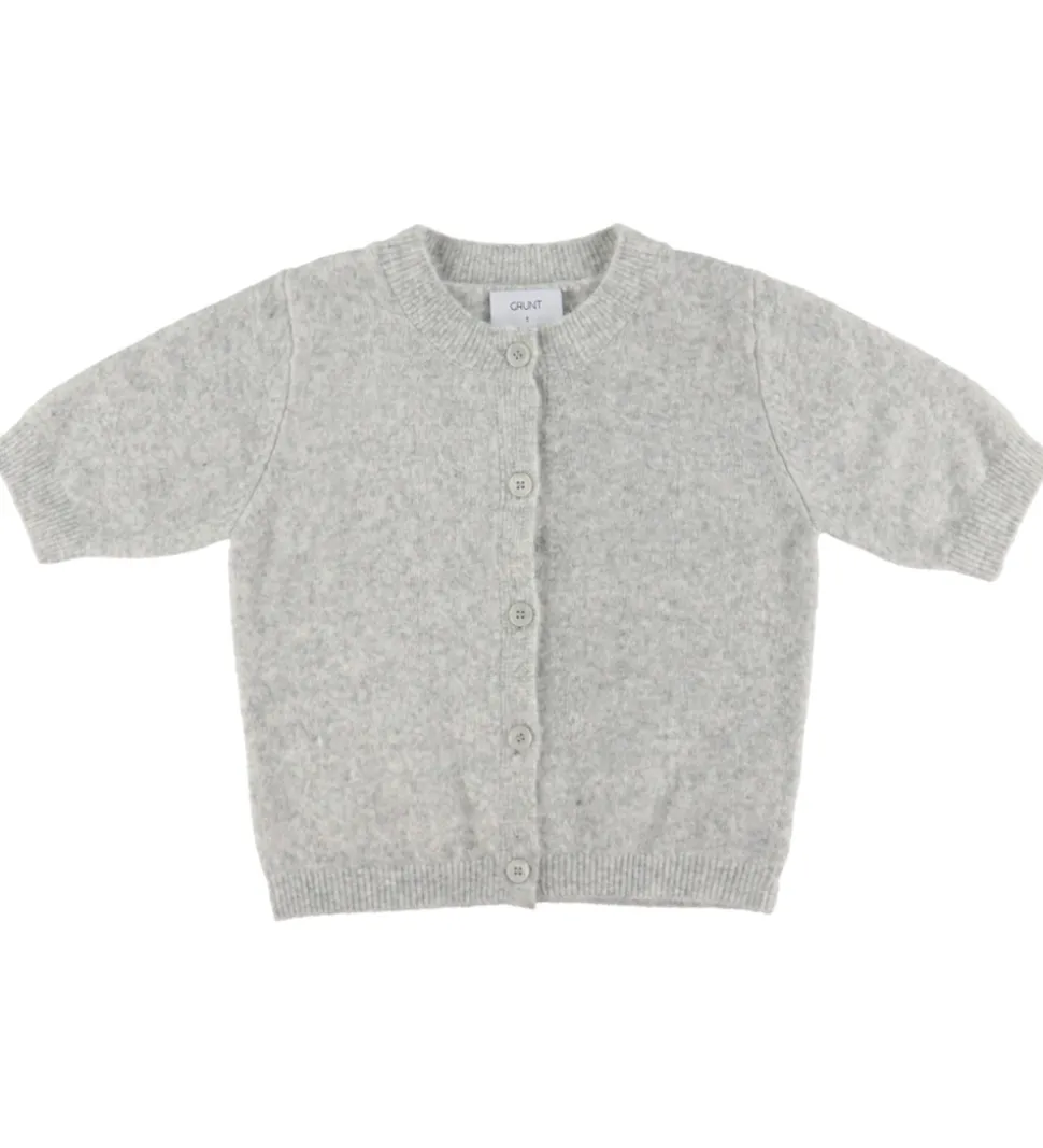 Grunt Cardigan - Strik - GrIsa - Grå