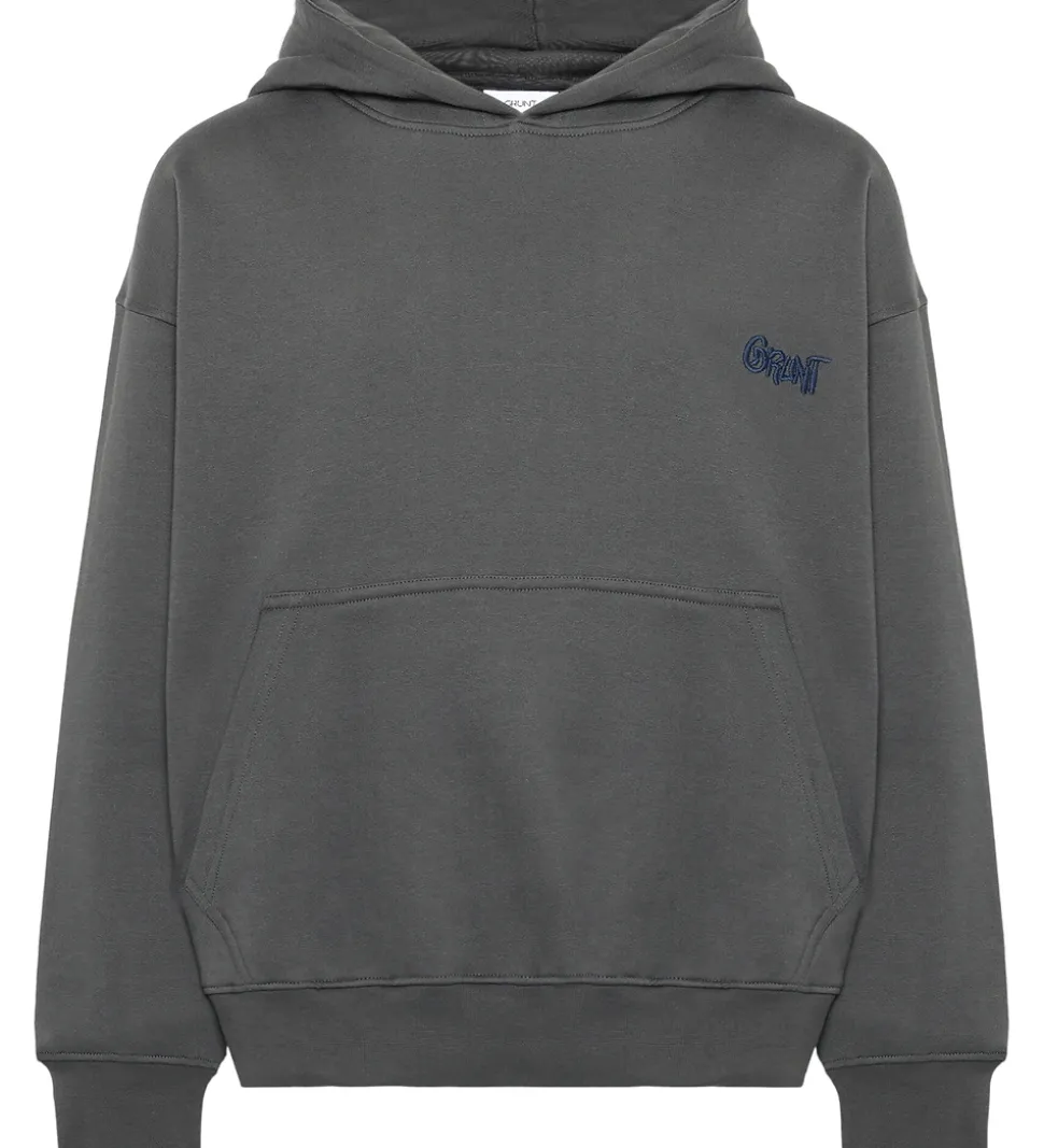 Grunt Hættetrøje - GrBama - Dark Grey