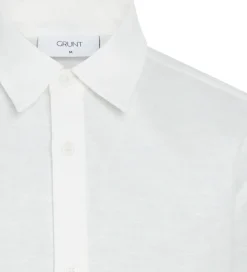 Grunt Skjorte - Herstal - Hør - Hvid