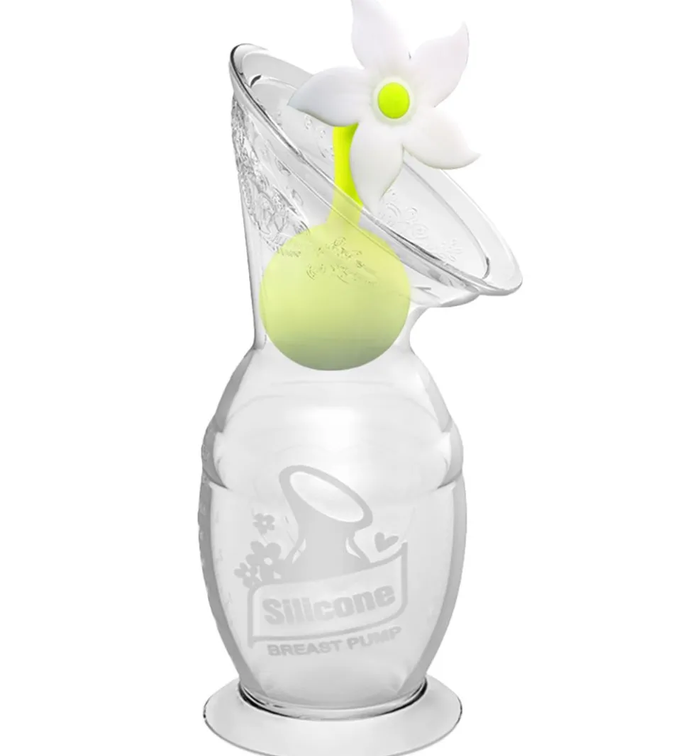Haakaa Brystpumpe - 150 ml - Blomsterstopper og Brystpumpe