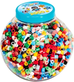 Hama Maxi Perler - 2000 stk - I Stabelbar Bøtte